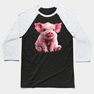 Sweet Pig Baseball T-Shirt